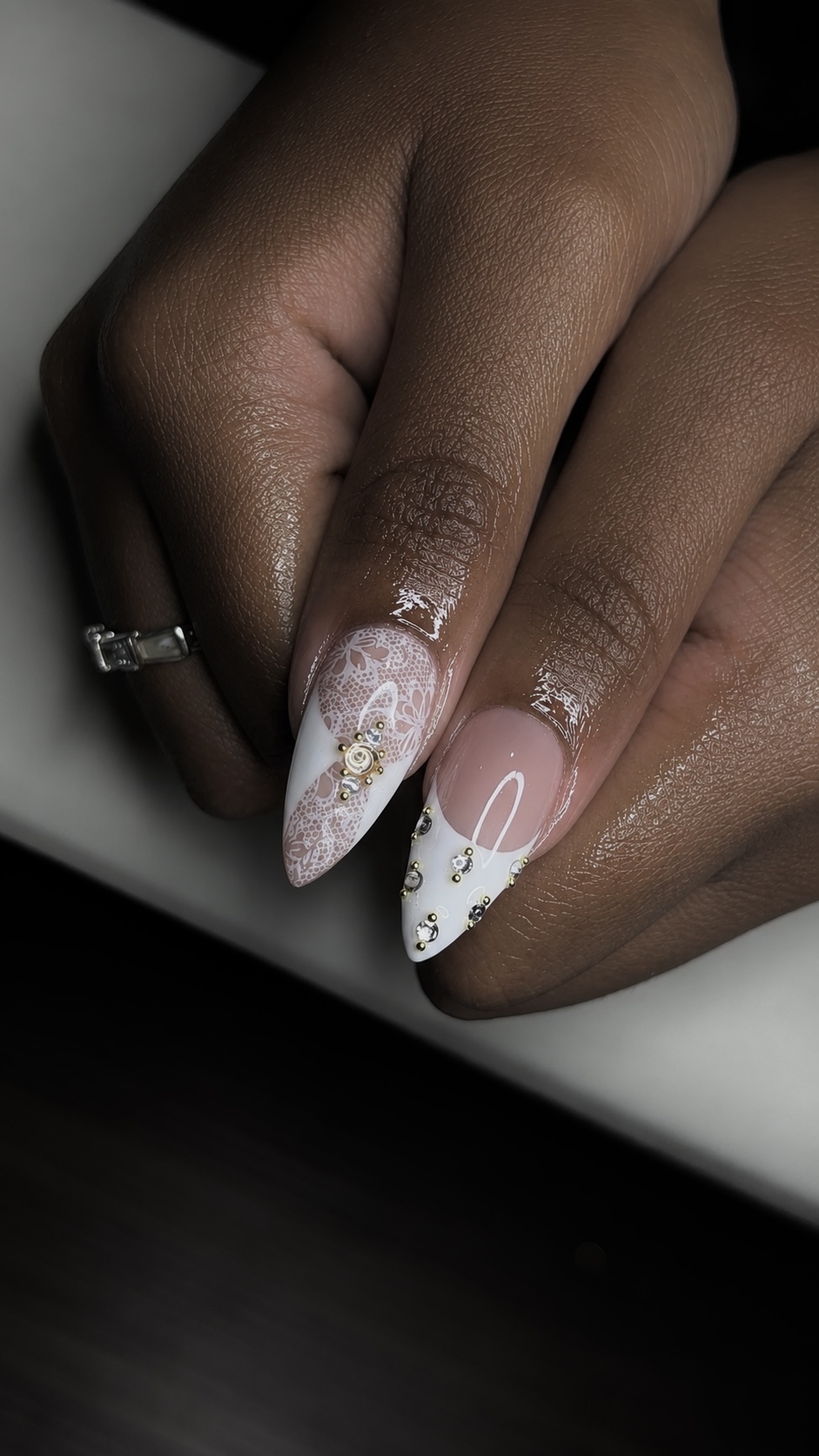 Maximalist nail art